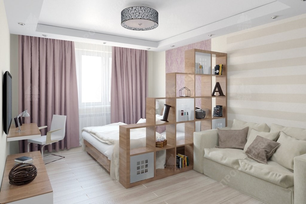 100 лучших идей для интерьера однокомнатной квартиры
