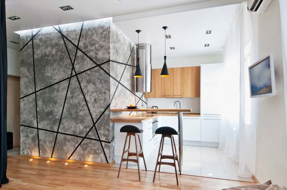 Современный дизайн квартиры-студии: 40 фото идей для интерьера